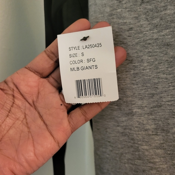 GIII Sports San Francisco Giants MLB Baseball Gray Black Jacket Mens SM Full Zip - Picture 4 of 4